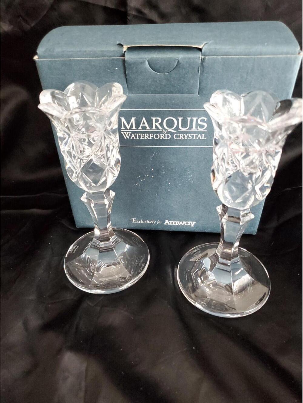 Marquis Waterford Crystal Candle Sticks